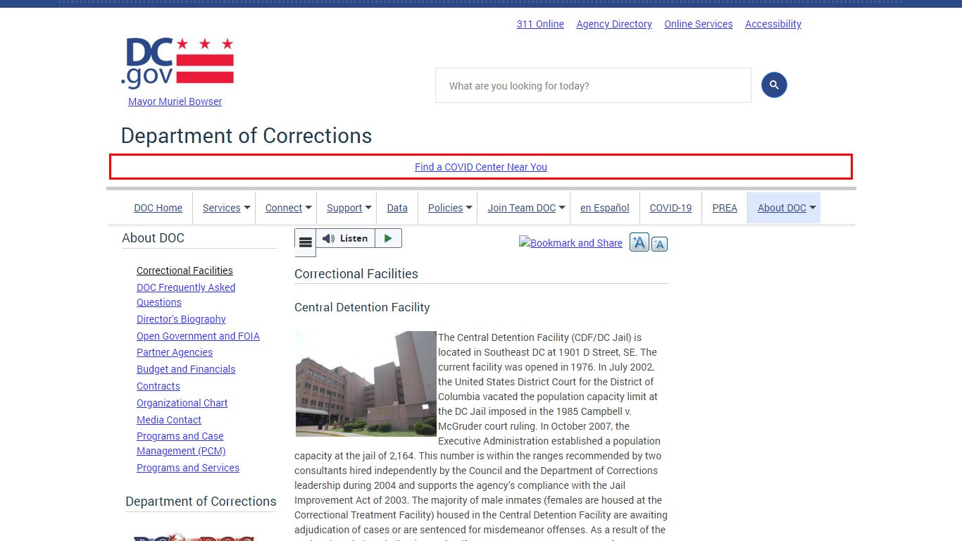 Correctional Facilities | doc